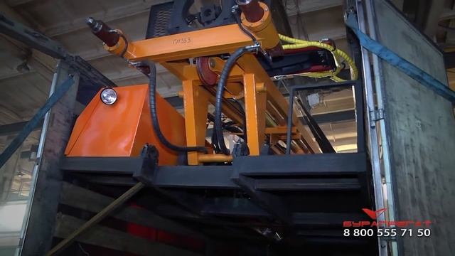Буровая установка. Отгрузка навеса УРБ 2А2 на Казахстан смотреть онлайн