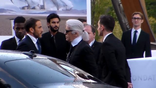 Arrivées Inauguration Fondation Louis VUITTON Lundi 20 octobre 2014 смотреть онлайн