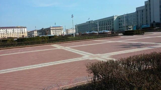 Минск: площадь Независимости,Красный костёл смотреть онлайн