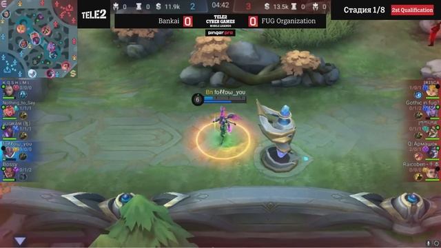 Tele2 Cyber Games | Mobile Legends: Bang Bang - вторая квалификация. смотреть онлайн