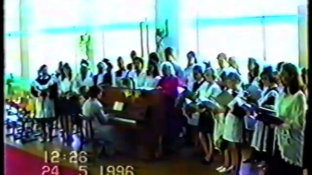 Последний звонок 1995-1996 учебный год школа №2 город Риддер (часть 4) смотреть онлайн