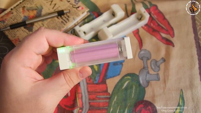 Miller ML106 - Мини повербанк - Зарядное устройство для лития 18650 смотреть онлайн