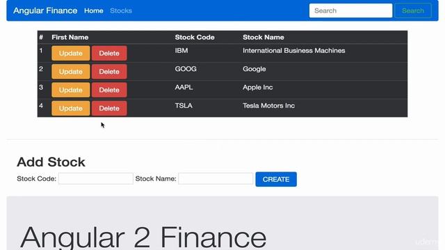 Ultimate Angular 4 (previously Angular 2) with Bootstrap 4 : CRUD Application Overview смотреть онлайн