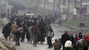 Террористы ИГИЛ удерживают гражданское население н...территориях в качестве заложников и живого щита