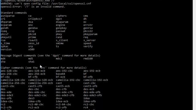OpenSSL CMD - IIS Windows 10 смотреть онлайн