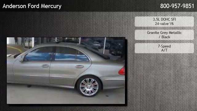 2007 Mercedes-Benz E350 Sedan - Plum Grove смотреть онлайн