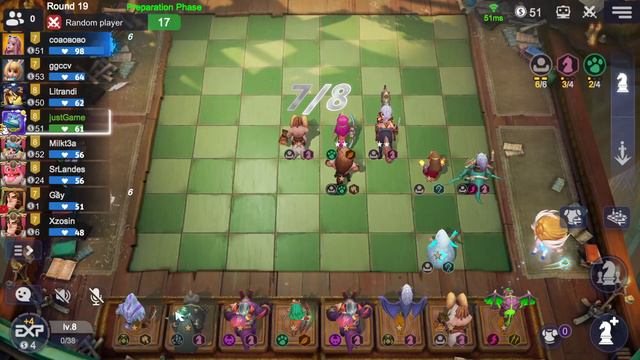 2805 SOLO IQ Knight (Solo Ranked) - Auto Chess Gameplay смотреть онлайн
