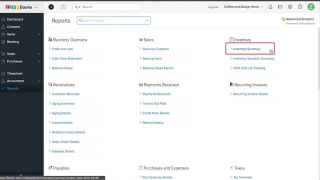 How to manage inventory with Zoho Books смотреть онлайн