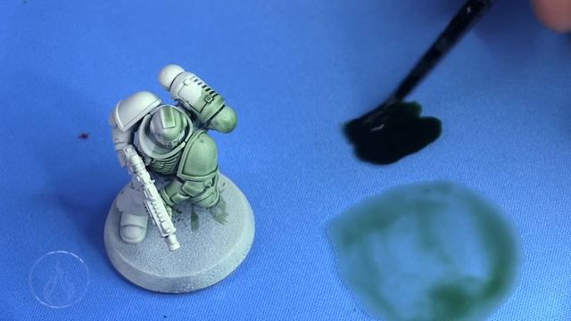 Citadel Colour Contrast Technical Versus Lahmian Medium Just The Tip!