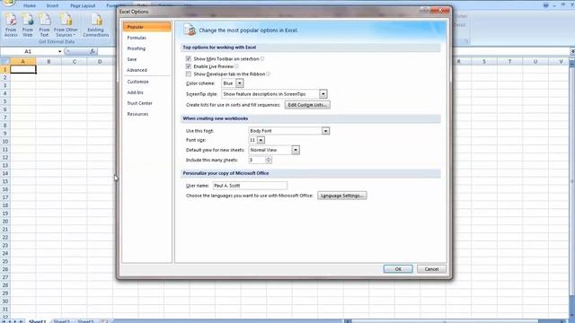 How to Turn on Data Analysis Toolpak for Excel 2007 смотреть онлайн