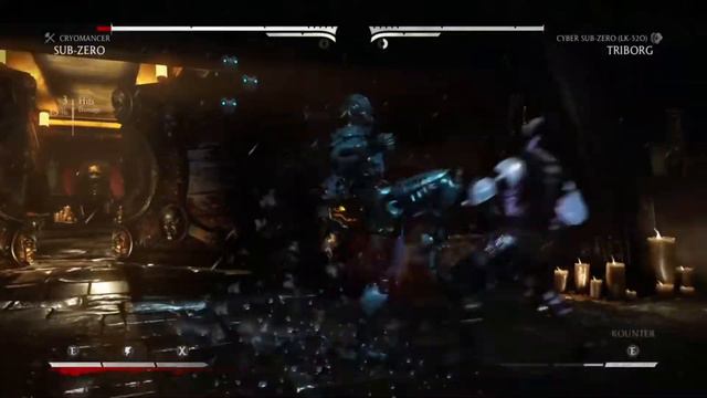Mortal Kombat X Sub Zero Vs Cyber Sub Zero (Very Hard) смотреть онлайн