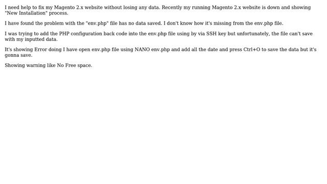 Magento: How to Edit env.php file for Magento2? смотреть онлайн