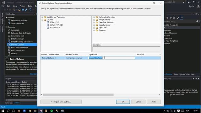 SSIS - Derived Column Kullanımı 2 смотреть онлайн