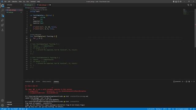 Tests in Golang - Get test coverage with picture смотреть онлайн