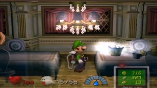 Let's Play Luigi's Mansion Episode 16: Petunia's Cold Shower смотреть онлайн