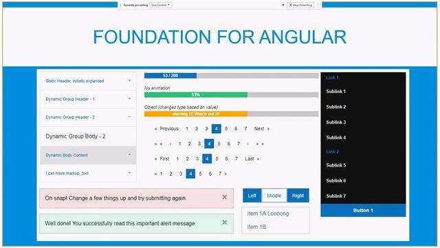 Angular NG-Bootstrap 4 overview by Anastasiia Honcharova (Ukr) смотреть онлайн