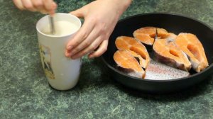 Форель в сливочном соусе. Нежная сочная рыбка!