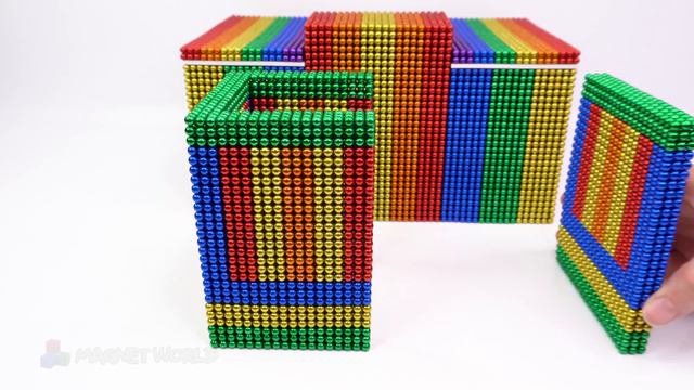 DIY - How To Build Mini Market Using Magnetic Balls (Satisfying) | Magnet World Series смотреть онлайн