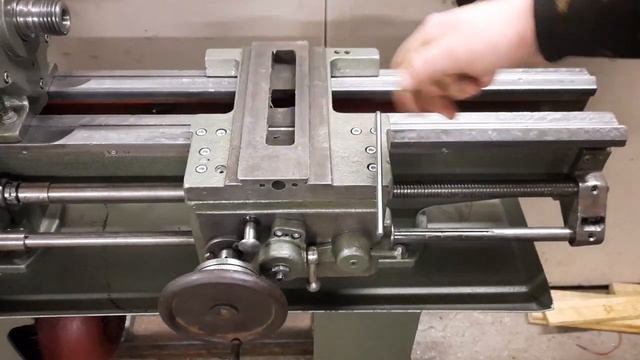 Шабрение станины токарного станка ТВ 4, устранение последствий..mp4 смотреть онлайн