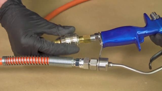 Пистолет покрасочный комбинированного распыления ASPRO-637G40 смотреть онлайн