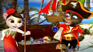 Мой Говорящий Том 2 #8 друзья Анджела Ухаживаем за питомцем #Том_2 #Том