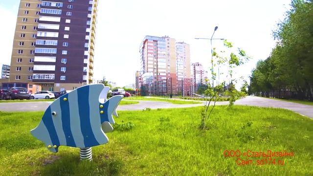 Качели на пружинке Рыбка 4130 ООО "СтальДизайн Челябинск" смотреть онлайн