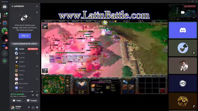 WARCRAFT 3 SERVIDOR LATINO