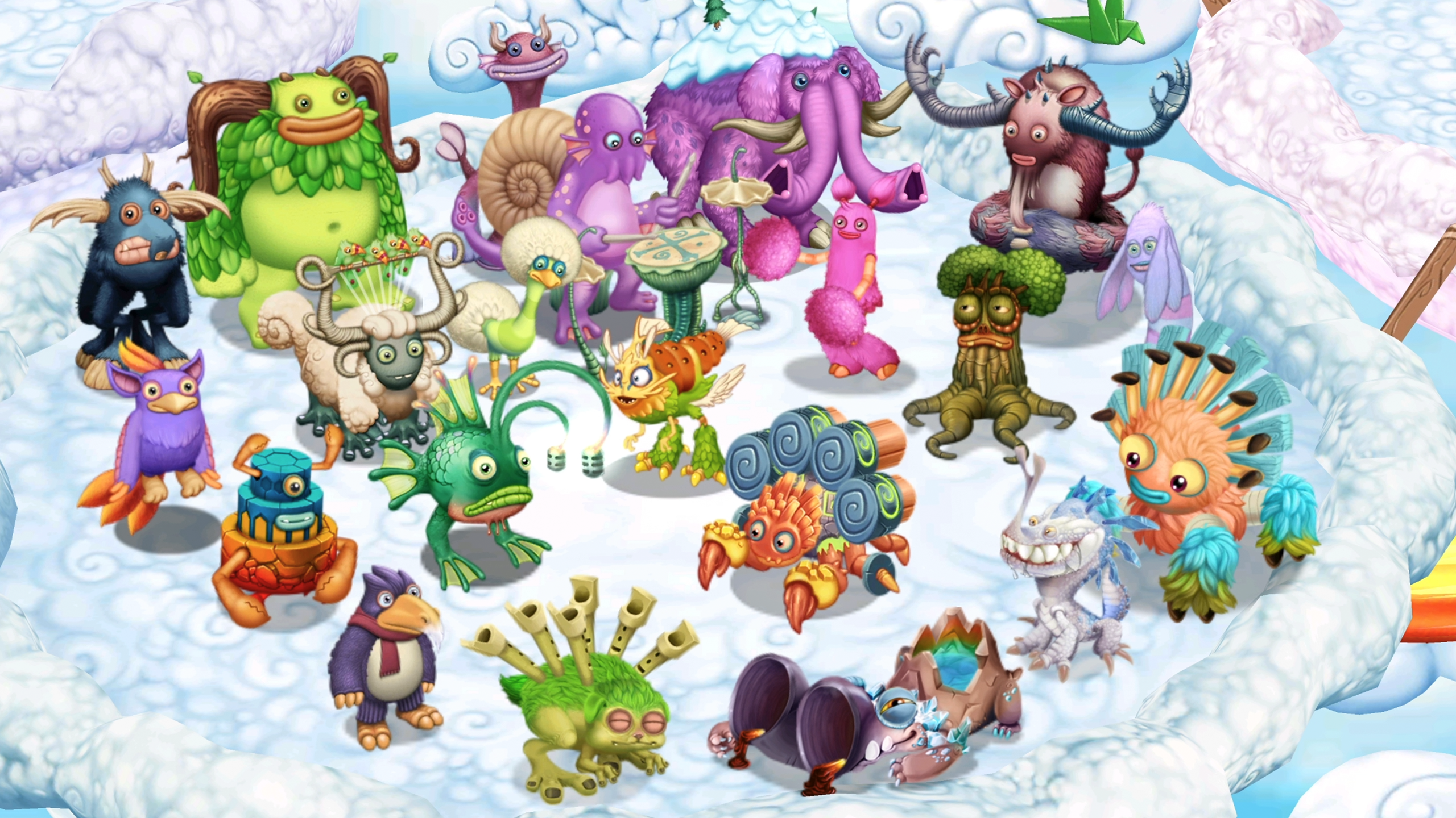 Облачный остров / Cloud Island - полная песня (My Singing Monsters: Dawn of Fire)