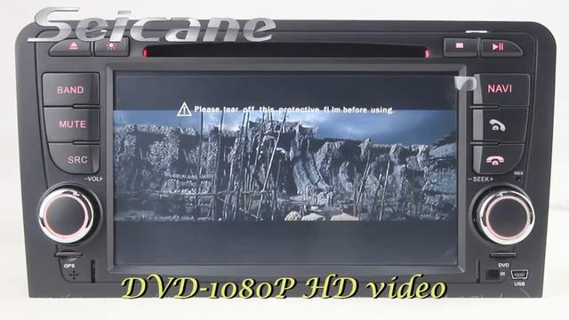 OEM 2003-2013 Audi A3 Auto A/V CD Radio Stereo Support 3G GPS Digital TV Backup Camera TMC SWC смотреть онлайн