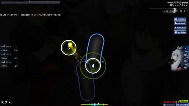 Osu! - The Cro-Magnons - Totsugeki Rock
