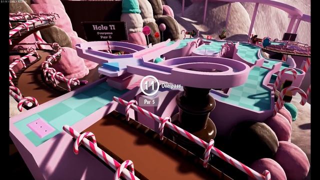 Tower Unite Mini Golf - Sweet Tooth - All Possible Hole In One Holes смотреть онлайн