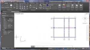 Построение стен и перегородок на плане этажа в Автокад (урок №4)