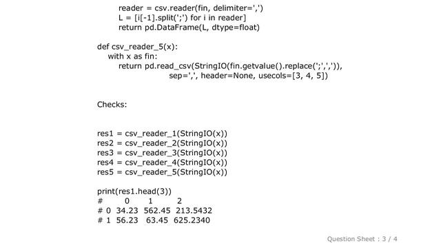 Pandas : Reading data from CSV into dataframe with multiple delimiters efficiently смотреть онлайн