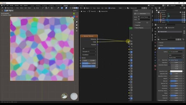 How to Use the VORONOI TEXTURE Node in Blender! смотреть онлайн