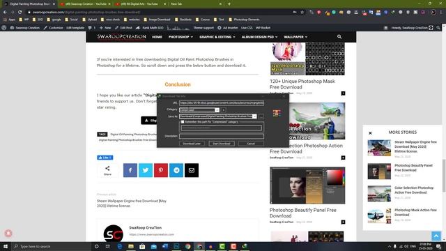 Photoshop CC Digital Painting Brushes Free Download смотреть онлайн