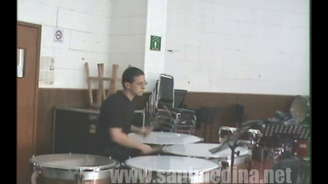 Timbales, Saúl Medina. (Timpani)