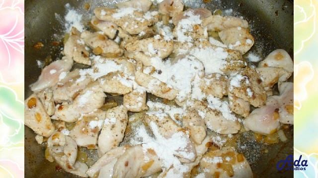 Фрикасе из курицы с сыром Рецепт, пошаговый, как приготовить, видеорецепт смотреть онлайн