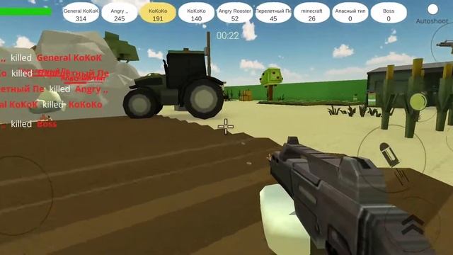 Roosters Firefight - Android, Gameplay - Actions Game смотреть онлайн