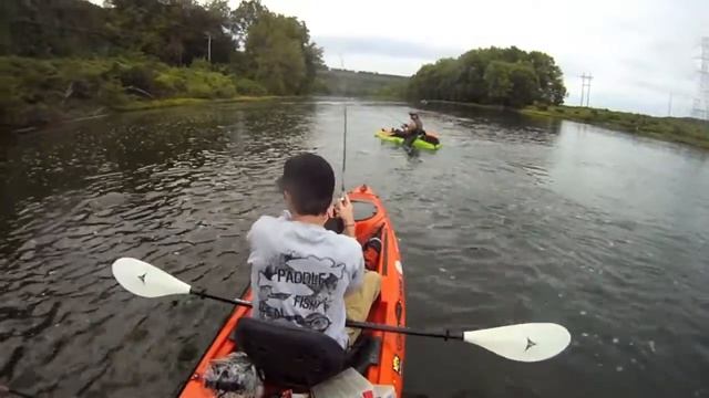 Double Treble Fishing Kayak Float Trip 9/25/12 смотреть онлайн