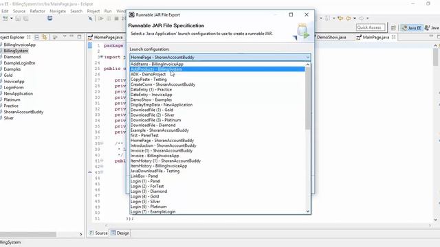 How to Save a Project a Runnable jar File in Eclipse IDE - Intact Abode смотреть онлайн
