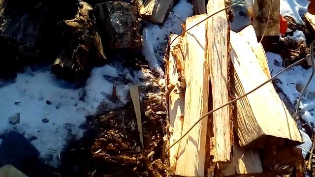 Устройство для переноски дров,с метеллаческой ручкой. смотреть онлайн