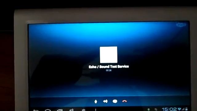 Skype on Hyundai A7, Android 4.0.3 смотреть онлайн