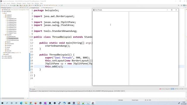 Java Teil 2 4.1Parallelverarbeitung смотреть онлайн