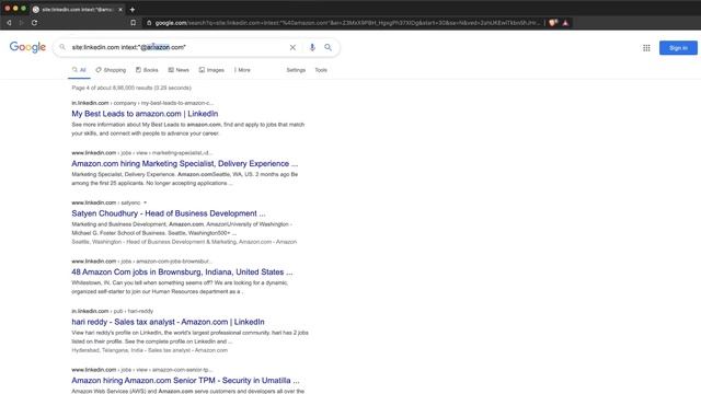 How to use Advanced Google Search to extract Email Ids from Linkedin смотреть онлайн