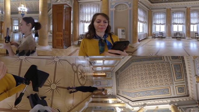 Строгановский дворец. Онлайн-экскурсия в 360 градусов смотреть онлайн