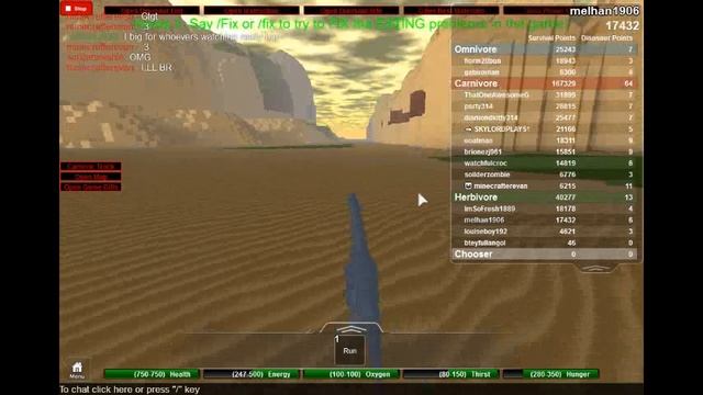 Roblox life as a dinosaur starting from total rocks! смотреть онлайн
