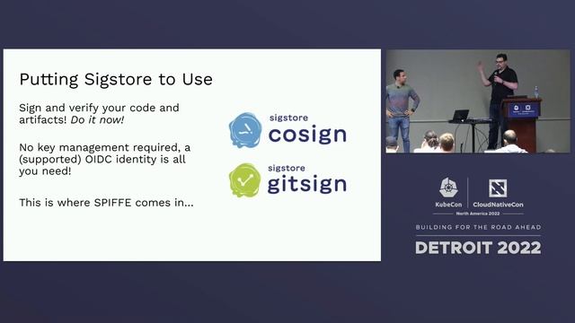 Zero Trust Supply Chains with Project Sigstore and SPIFFE - Andres Vega & Jake Sanders смотреть онлайн