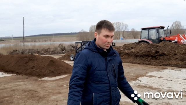 Заселение уличных буртов червями. Часть 2. смотреть онлайн