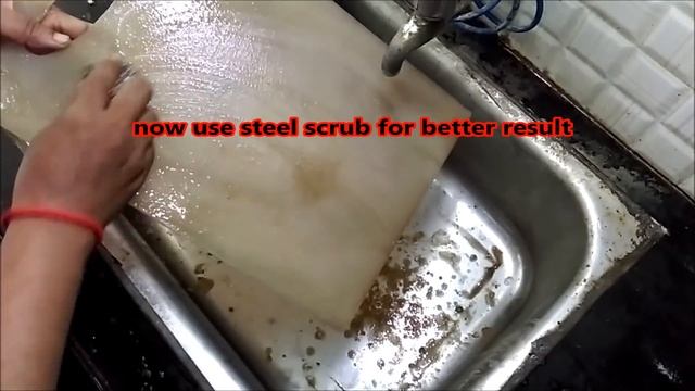 How to Clean Plastic Chopping Board at home ||DIY - Cleaning plastic cutter смотреть онлайн