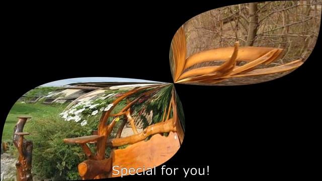 Красивые скамейки из веток и коряг. 30 идей для дома и сада. смотреть онлайн